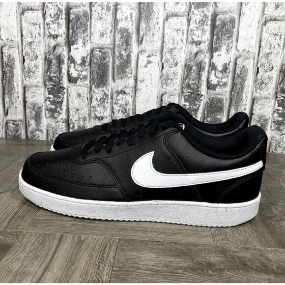 Nike Court Vision Low DH2987-001 Black White Men size 13 - Picture 5 of 9